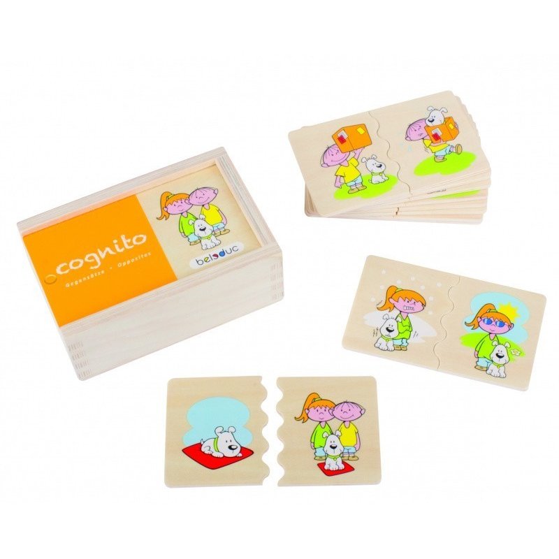 Beleduc - joc puzzle cognito antonime
