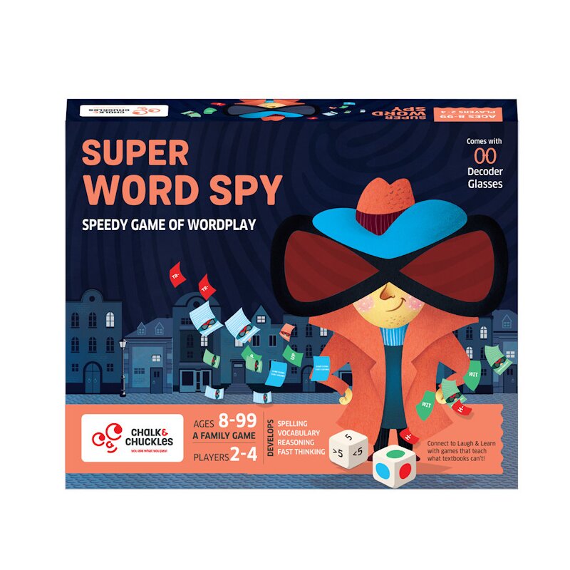 Chalk and chuckles - joc de societate super spionul cuvintelor