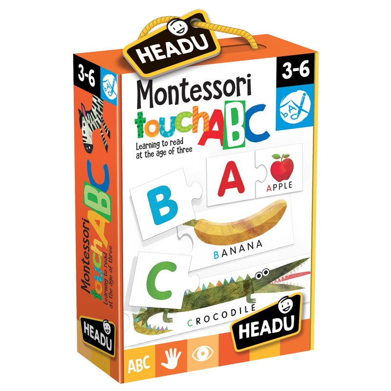 Headu - joc tactil montessori abc
