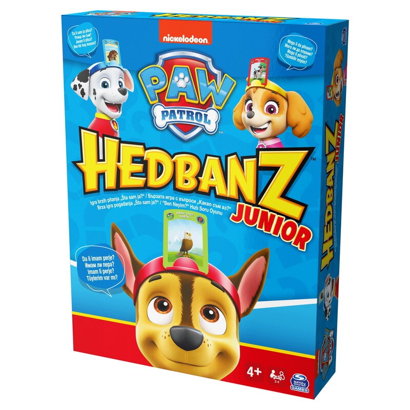 Spin master - jocul original hedbanz junior