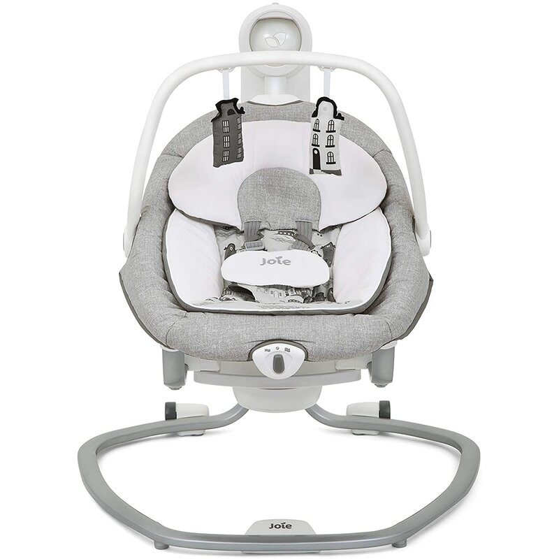 Joie - balansoar serina petite city rotativ, 2 in 1, cu leganare