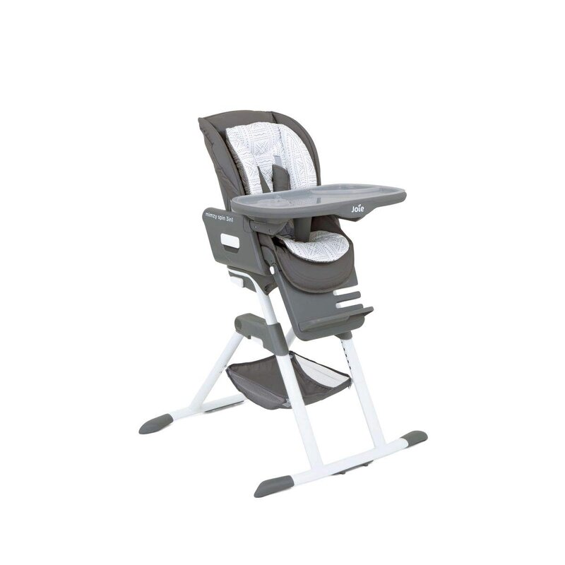 Joie - scaun de masa reglabil mimzy spin tile pliabil, 3 in 1