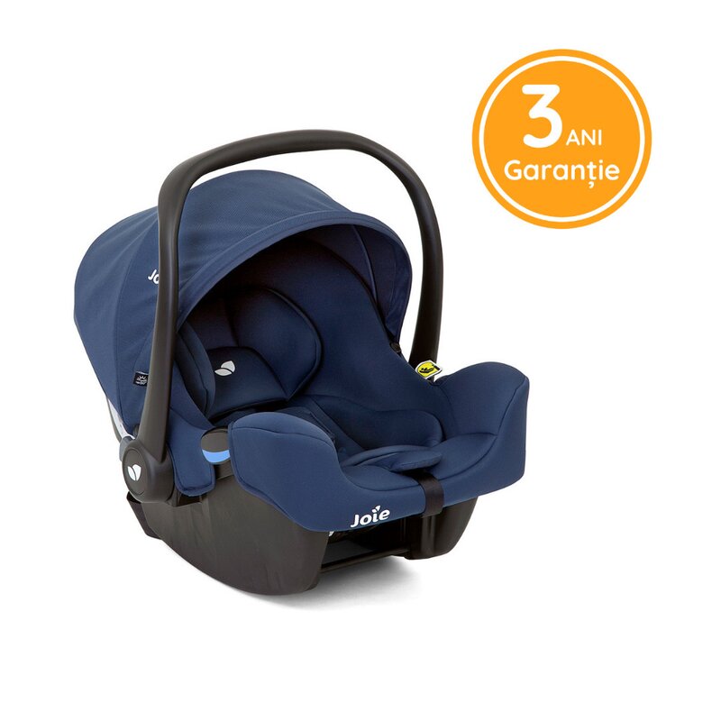 Joie - scaun auto i-snug deep sea , spatar reglabil, protectie laterala, cu baza isofix, 0-13 kg, cu isofix