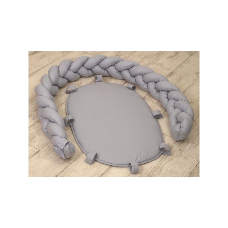 Jolie - accesoriu suport pure pentru baby nest, 80x45 cm, gri