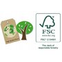 Joueco - Puzzle din lemn certificat FSC, Familia Wildies, Panda, 15x18.5 cm, 12 luni+,4 piese, Multicolor - 5