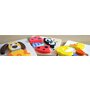 Joueco - Puzzle din lemn certificat FSC Gargarita, 14x14 cm, 18 luni+, 4 piese, Multicolor - 4
