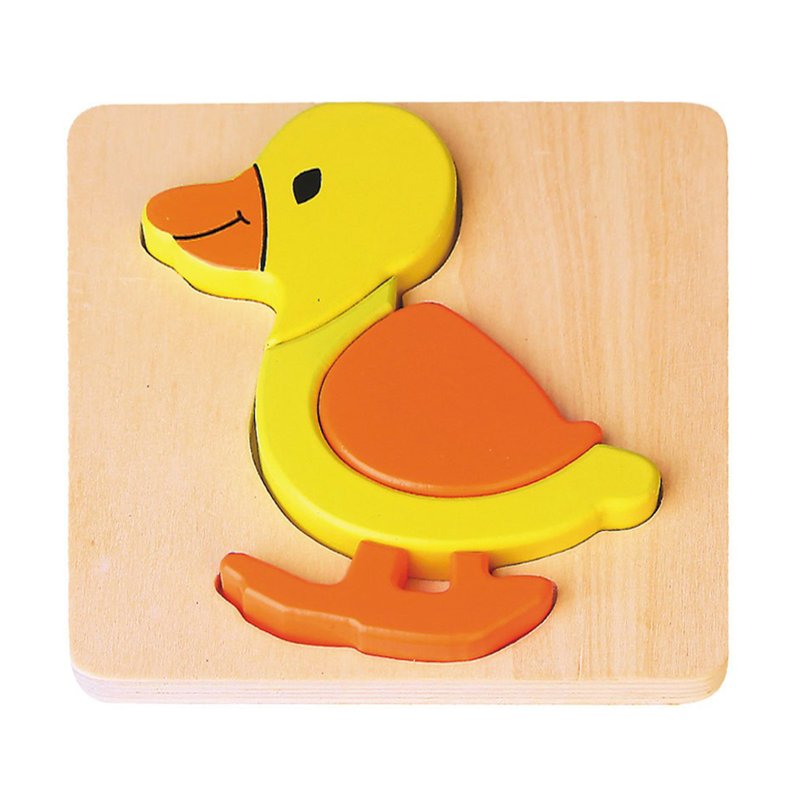 Joueco - puzzle din lemn rata