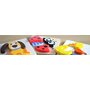 Joueco - Puzzle din lemn certificat FSC, Ratusca, 14x14 cm, 18 luni+, 4 piese, Multicolor - 3