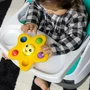 Jucarie activa cu ventuza bebelusi, Baby Einstein, Pop & Glow Starfish, Multisenzoriala, 5 buburuze numerotate, Rotire, Lumineaza, Stimuleaza motricitatea fina si cauza-efect, Fara BPA, 6 luni+, Multicolor - 6