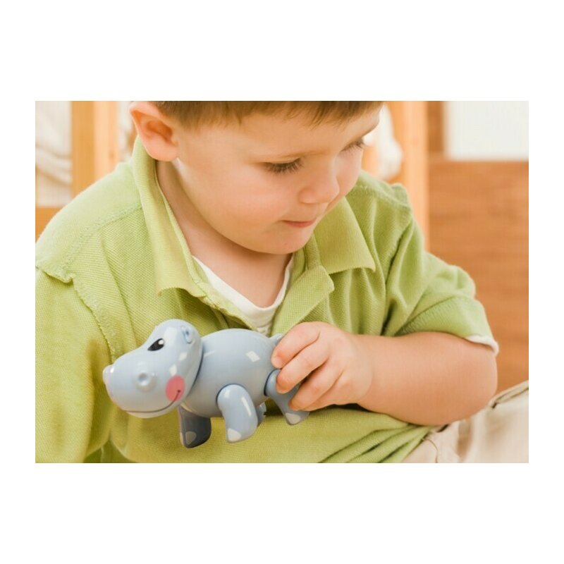 Tolo Toys - Figurina Hipopotam , First Friends , Animal Safari