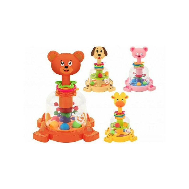 Globo - jucarie interactiva spinner cu animale