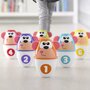 Joc bowling, Chicco, Monkey Strike, Cu 6 popice care pot fi impartite pe jumatate, Cu minge, Stimuleaza abilitatile motorii si de coordonare, 18 luni+, Multicolor - 4