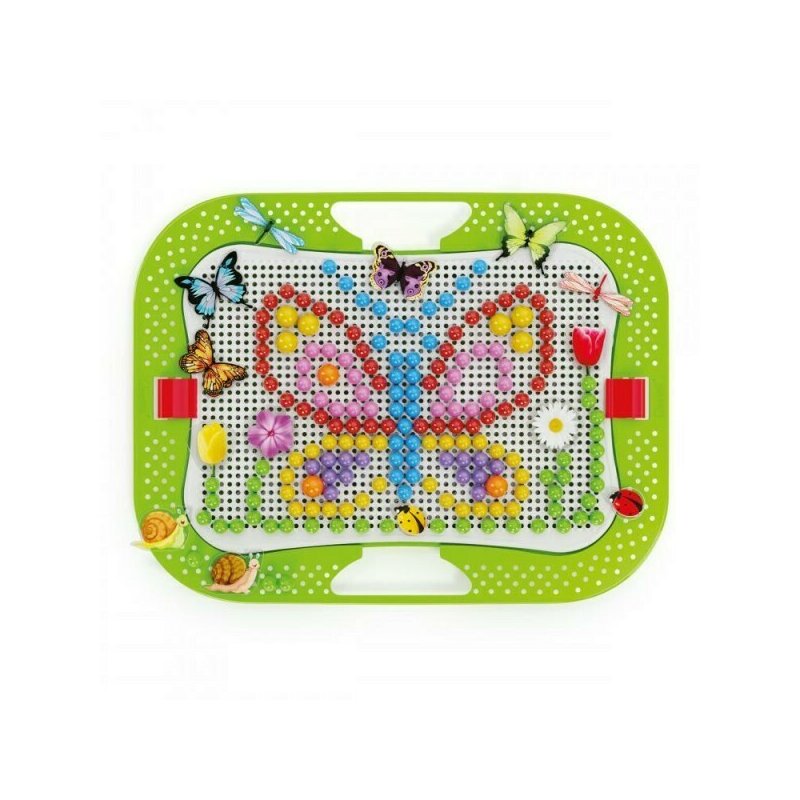 Quercetti - jucarie creativa pioneze si insecte nature fun bugs and pegs
