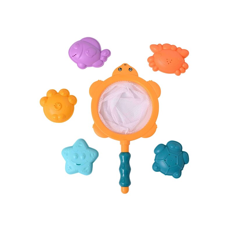 Lorelli - set ocean , 5 piese, cu forme marine, multicolor
