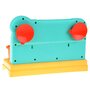 Jucarie de baie, Jokomisiada, Panou cu ventuze, Cu orificiu pentru a turna apa, Actioneaza ca un robinet/stropitoare, Dezvolta coordonarea ochi-mana, 17,5 x 25 x 9,5 cm, 12 luni+, Multicolor - 7