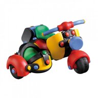Mic o Mic - Set de constructie Motocicleta cu atas 3D, 12.7 cm