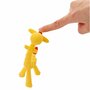 Jucarie de dentitie, Bocioland, Amelioareaza gingiile dureroase, Design ergonomic, Fara BPA, 0 luni+, Giraffe Yellow/Brown - 4