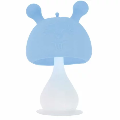 Jucarie de dentitie, Bocioland, Ciupercuta, BPA Free, 0 luni+, Blue