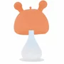 Jucarie de dentitie, Bocioland, Ciupercuta, BPA Free, 0 luni+,Orange - 1