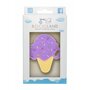 Jucarie de dentitie, Bocioland, Din silicon, Stimuleaza abilitatile motorii fine, Calmeaza durerea gingiei, 0 luni+, Ice Berry - 2