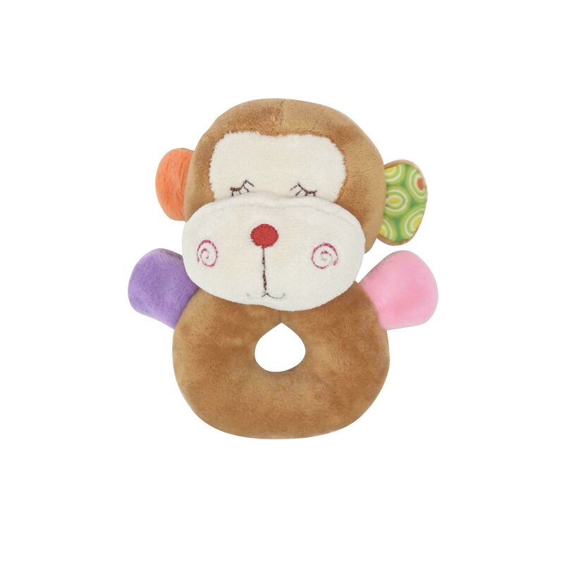 Lorelli toys - zornaitoare de plus maimutica 11 cm