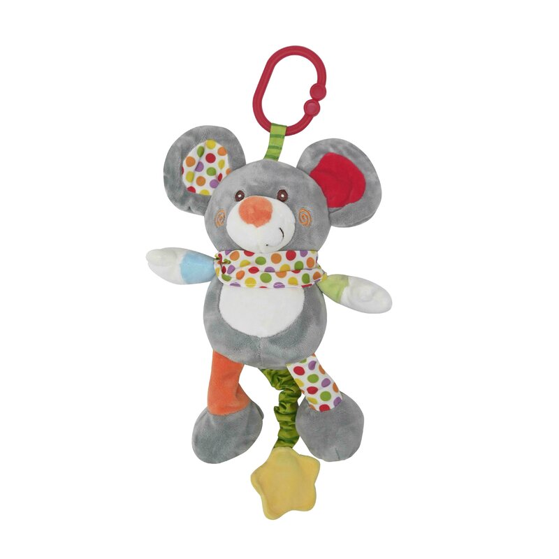 Lorelli toys - jucarie multifunctionala soricel muzicala, 24 cm din plus