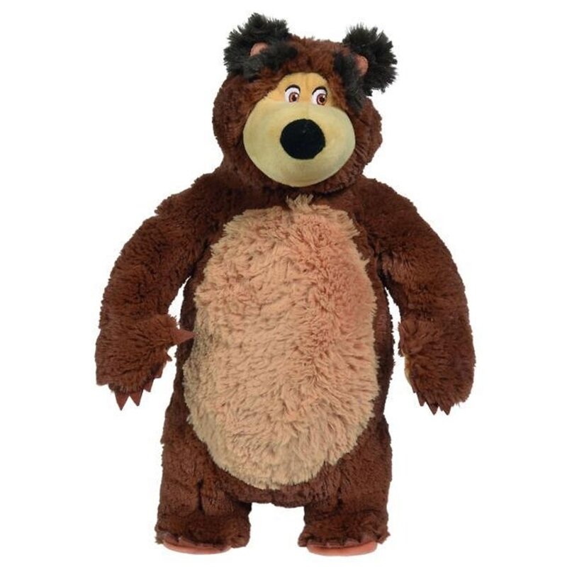 Simba - jucarie de plus masha and the bear, bean bag bear 40 cm