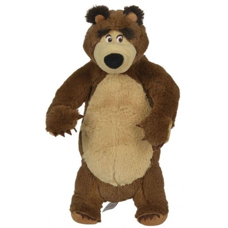 Simba - jucarie de plus masha and the bear, bear in picioare 25 cm
