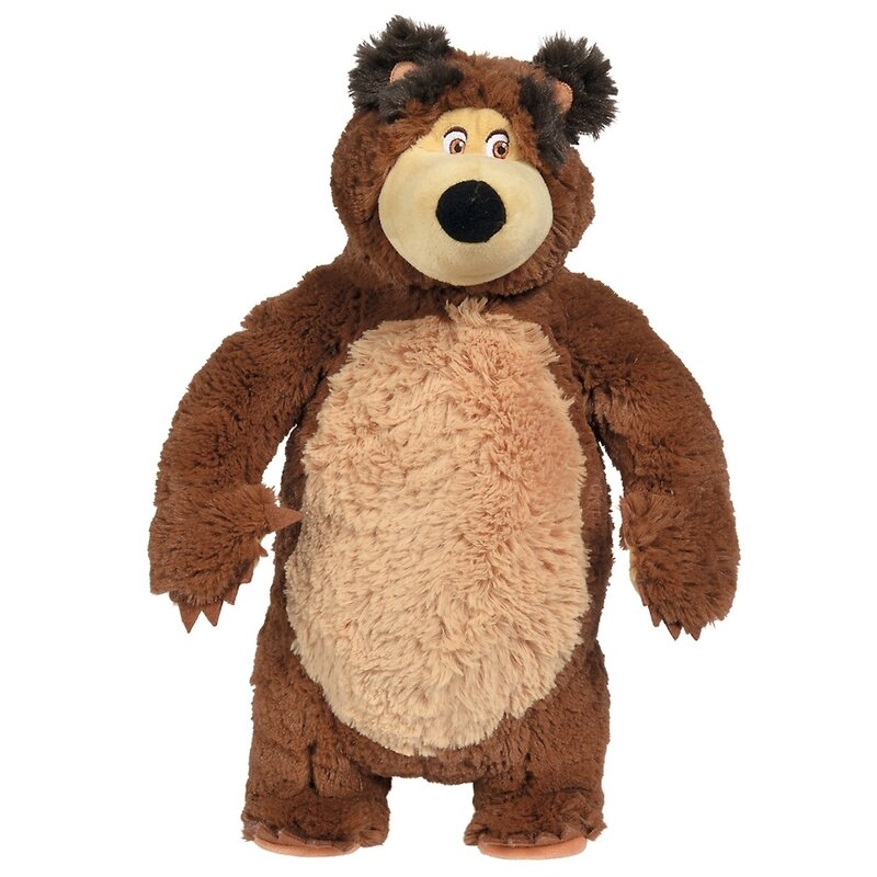 Simba - jucarie din plus shake and sound bear 43 cm masha and the bear
