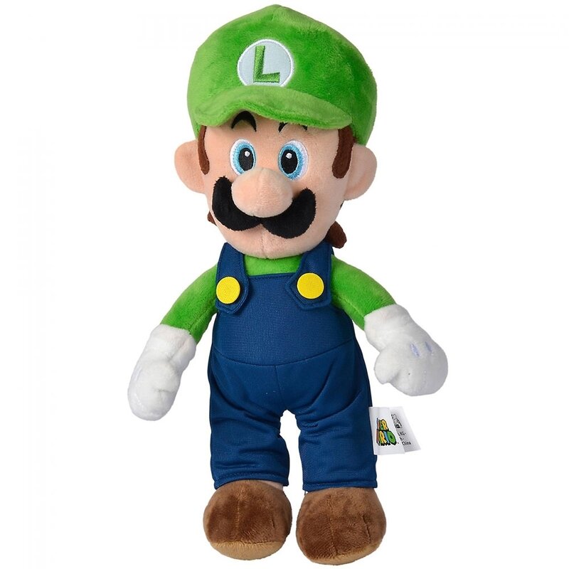 Simba - jucarie din plus luigi , super mario, 30 cm