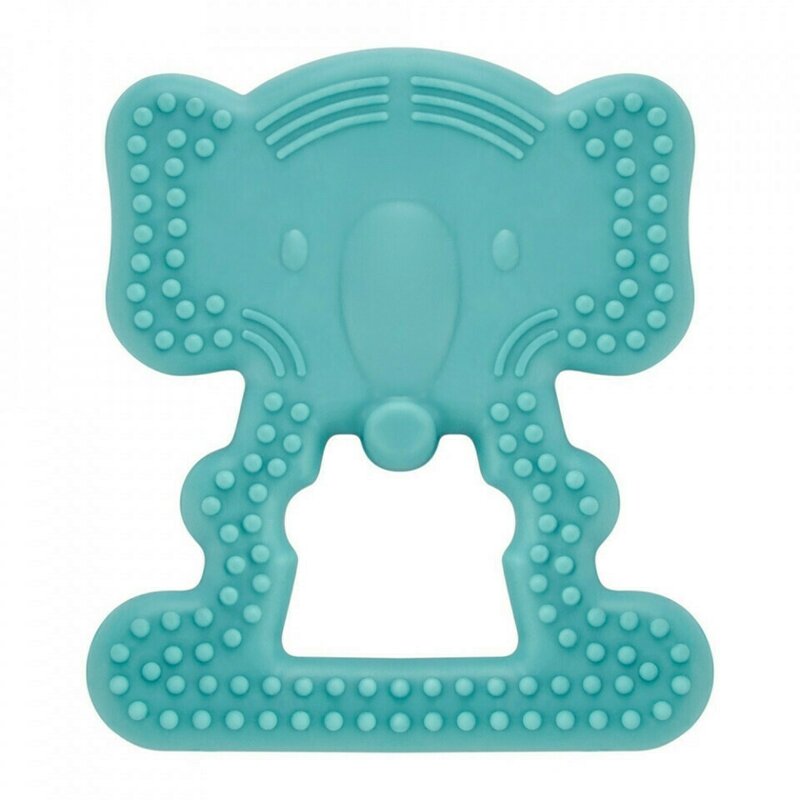 Babyjem - jucarie dentitie elefant (culoare: bleu)