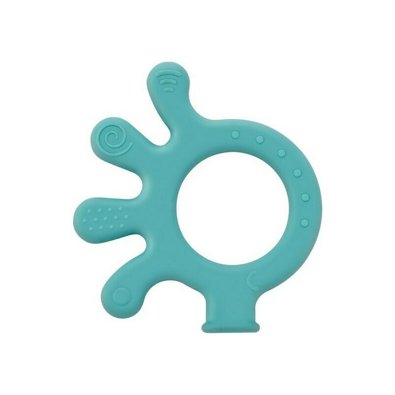 Babyjem - jucarie dentitie octopus (culoare: bleu)