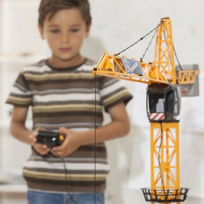 Dickie Toys - Jucarie Macara Giant Crane cu telecomanda