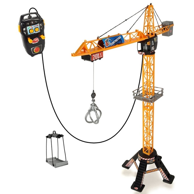 Dickie Toys - Jucarie Macara Mega Crane cu telecomanda