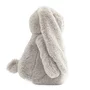 Jucarie din plus, Baby Mix, Bunny, Moale, Dezvolta imaginatia si jocul creativ, 20 cm, 0 luni+, Grey - 2