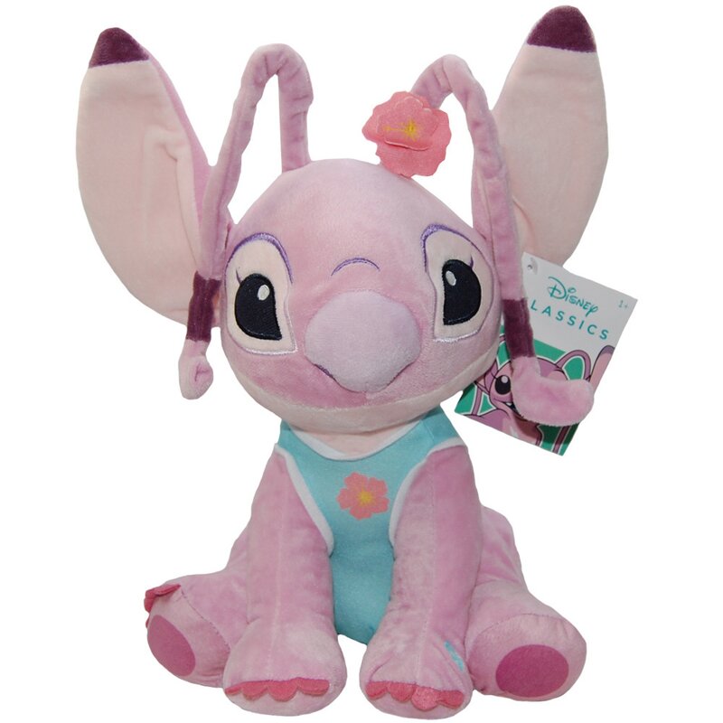 Play by play - jucarie din plus cu sunete angel hawaii, lilo & stitch, 28 cm