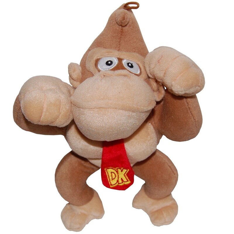 Play by Play - Jucarie din plus Donkey Kong II 30 cm Super Mario