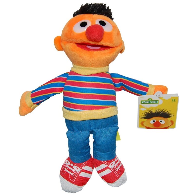 Play by play - jucarie din plus ernie 26 cm sesame street