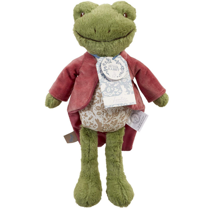Jucarie din plus jeremy fisher, signature deluxe collection, 30 cm
