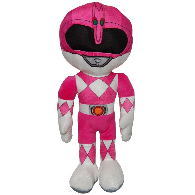 Play by play - jucarie din plus pink ranger 37 cm power rangers