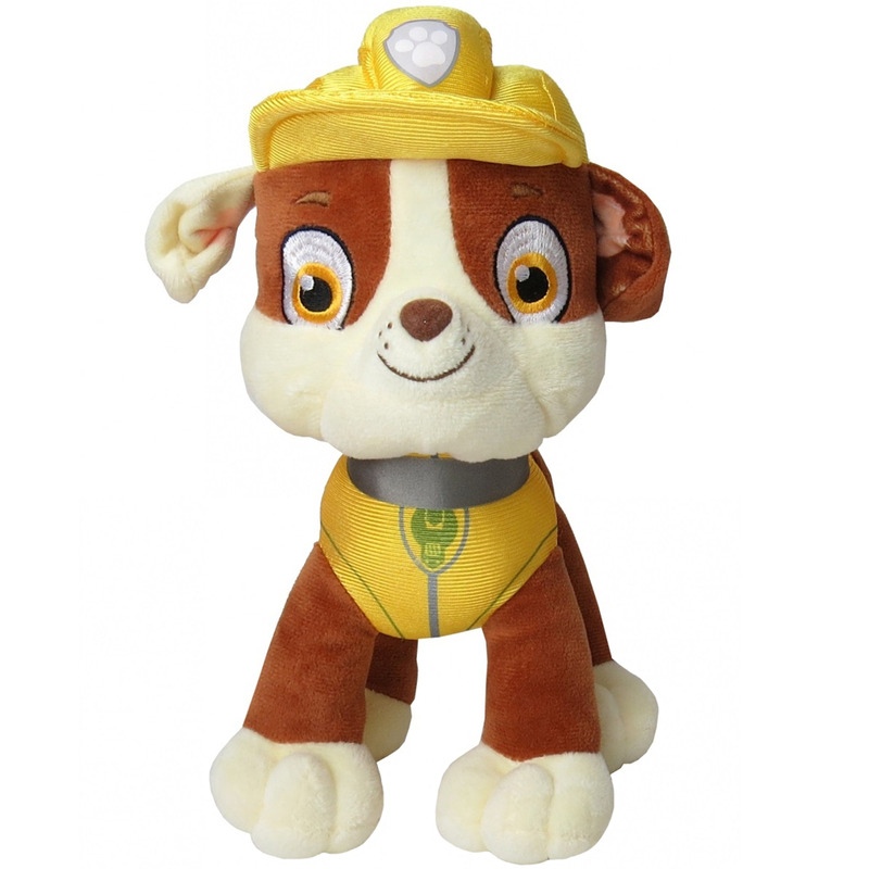 Jucarie din plus Rubble Classic, Paw Patrol, 24 cm