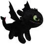 Play by play - Jucarie din plus Toothless negru, Dragons, 25 cm - 1