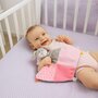 Jucarie doudou din plus, Baby Mix, Dog, 36 x 31 cm, Pink - 2