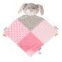 Jucarie doudou din plus, Baby Mix, Dog, 36 x 31 cm, Pink - 1