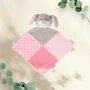 Jucarie doudou din plus, Baby Mix, Dog, 36 x 31 cm, Pink - 3