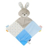 Jucarie doudou din plus, Baby Mix, Rabbit, 36 x 31 cm, Blue