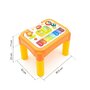 Jucarie educationala, Baby Mix, Musical Learning, 3 in 1, Cu picioare detasabile, Echipata cu diverse butoane si lumini, Pian si activitati, Panou detasabil, 18 luni+, Multicolor - 7