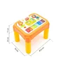 Jucarie educationala, Baby Mix, Musical Learning, 3 in 1, Cu picioare detasabile, Echipata cu diverse butoane si lumini, Pian si activitati, Panou detasabil, 18 luni+, Multicolor - 7
