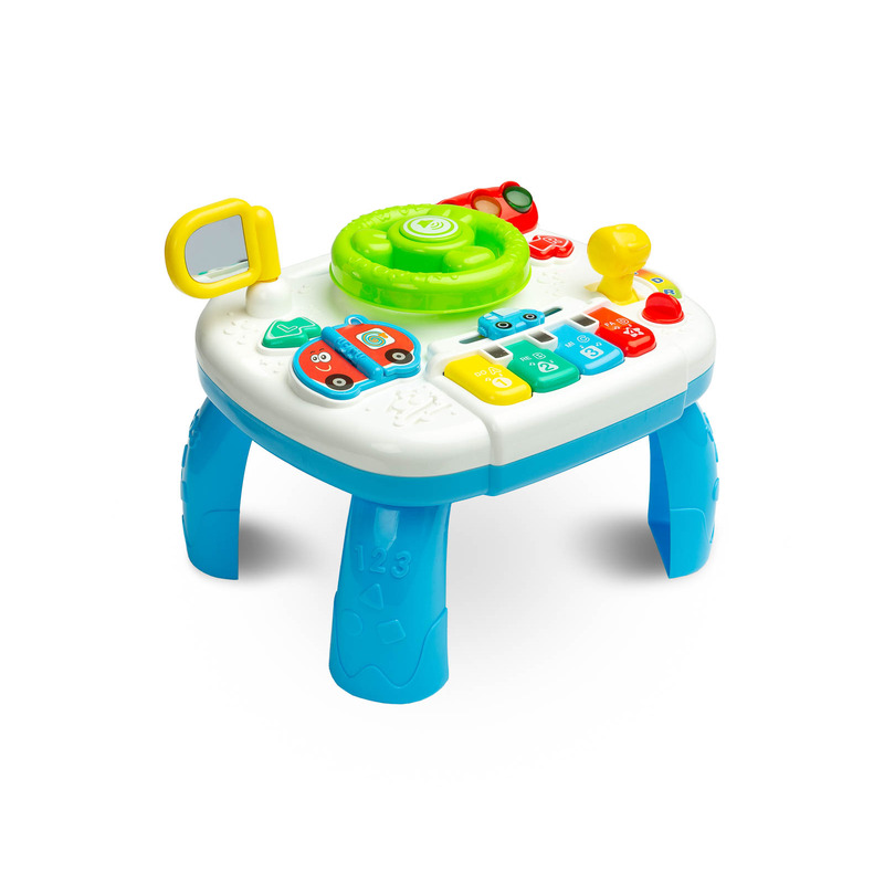 Toyz - jucarie educationala, little driver's, cu picioare detasabile, echipata cu diverse butoane si lumini, alimentare cu 3 baterii tip aa (neincluse), 18 luni+, multicolor
