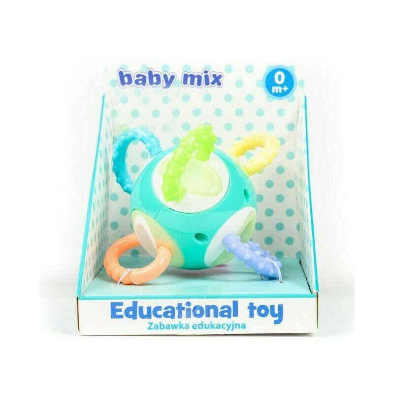 Baby mix - jucarie educativa mingea cu inele